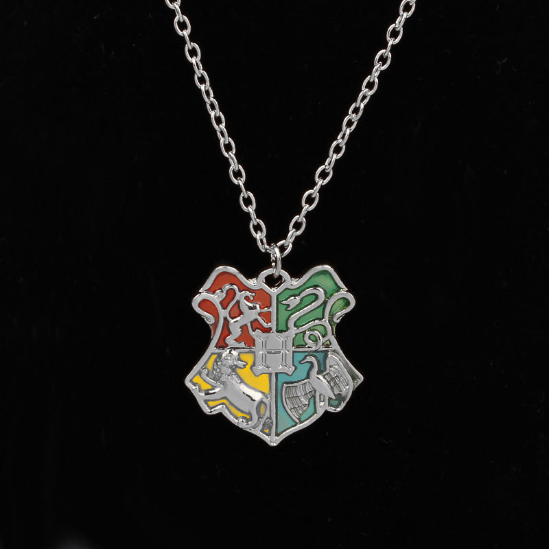 HW Crest Pendant Necklace