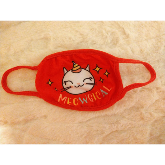 Meowgical Kids Face Mask
