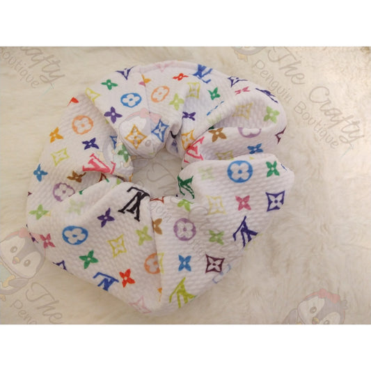 Multicolor Monogram Bougie Scrunchie
