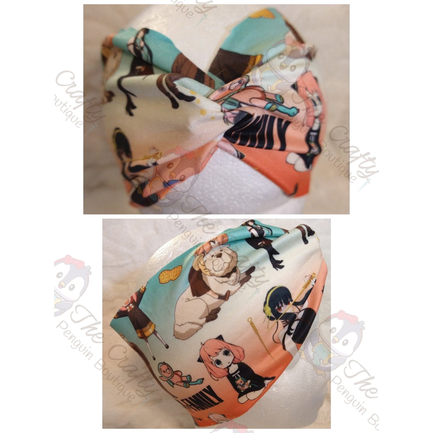 Spy X Fam Anime Headbands & Scrunchies