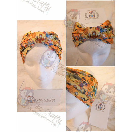 WD Halloween Friends Kids' Wide Tubed Headband