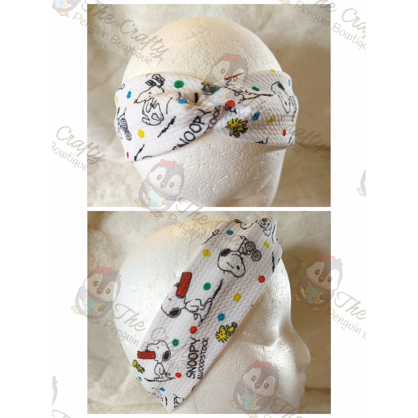 White Dog & Woodstock Kids' Headbands & Scrunchies