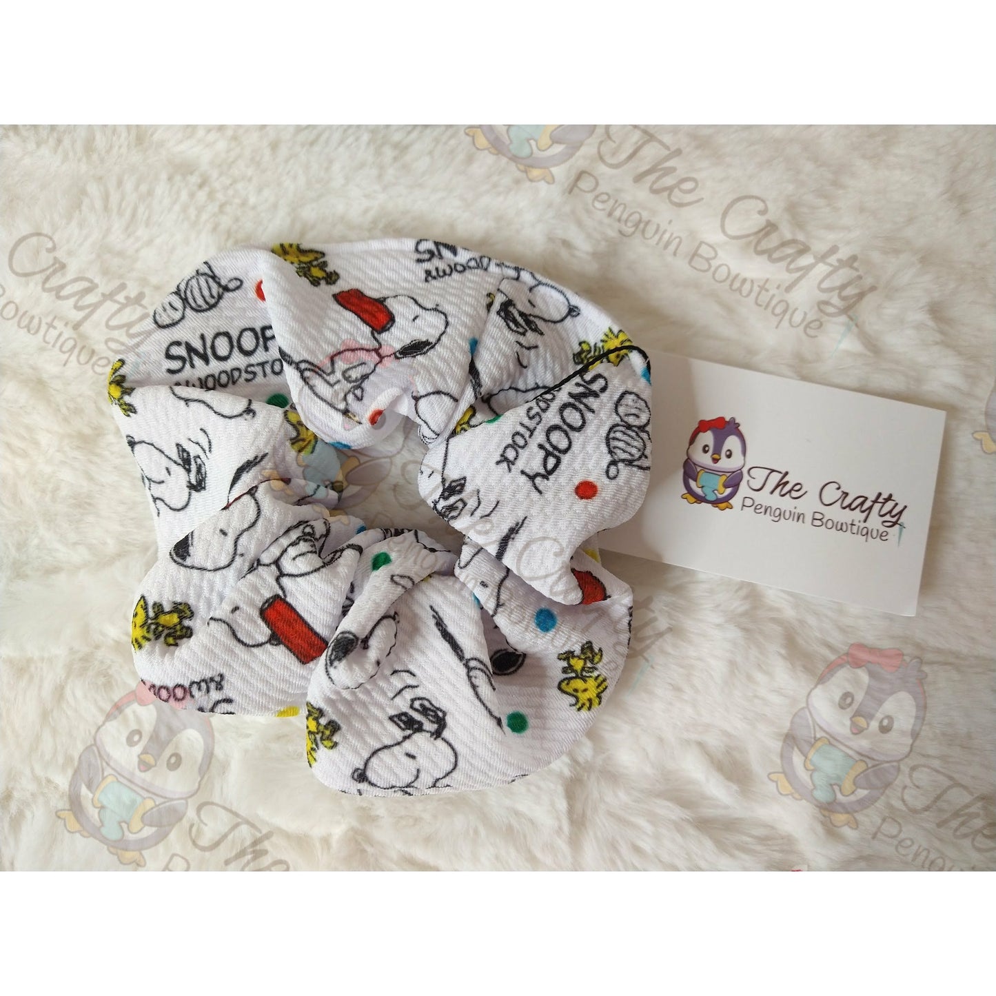 White Dog & Woodstock Kids' Headbands & Scrunchies