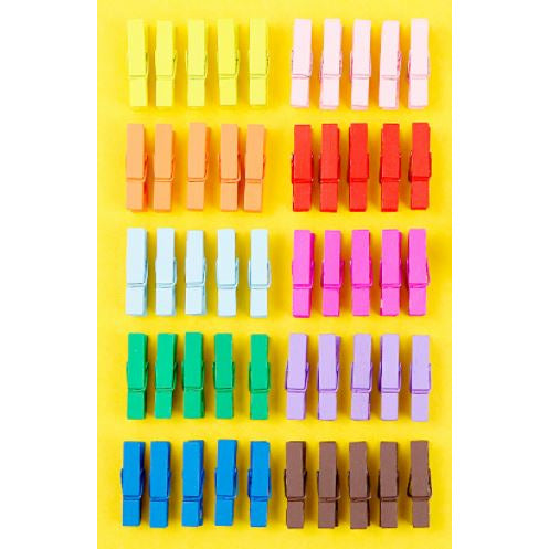 Wooden Photo/Note Clips