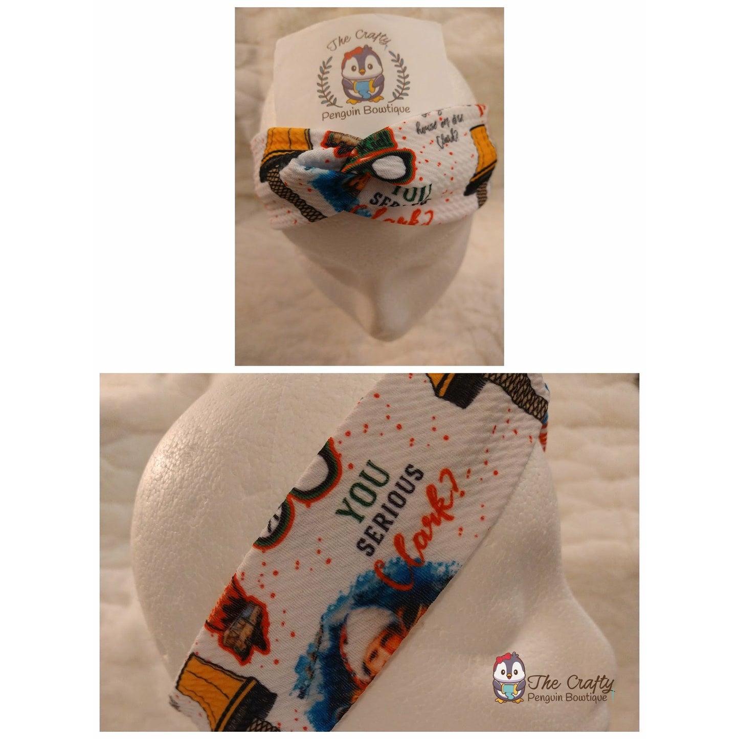 Christmas Movie Quotes Twisted Headband